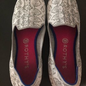 Rothy’s Snake Print Loafers Size 11